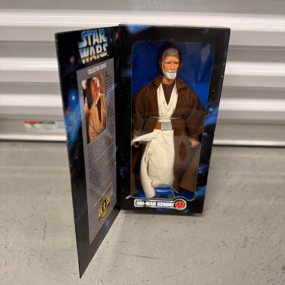 Vintage 1996 Star Wars Collector Series Obi-Wan Kenobi 12" Figure NIB Sealed